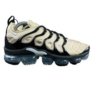 men's nike air vapormax plus running shoes black and gold